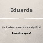 significado do nome Eduarda