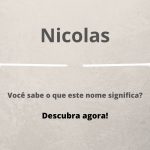 significado do nome Nicolas