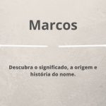 significado do nome Marcos