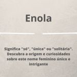 significado do nome Enola