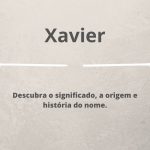 significado do nome Xavier