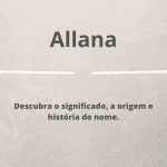 significado do nome Allana