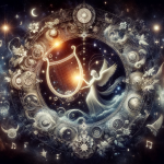 A symbolic and artistic representation of the meaning of the name Lira, emphasizing its connection to harmony, inspiration, and celestial beauty. The