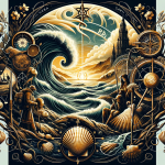 A symbolic and meaningful illustration representing the name Vieira, highlighting its deep roots and natural symbolism. The image should feature eleme