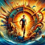 A symbolic representation of the name Billy, inspired by its origins and meanings. The image captures a lively and adventurous spirit, reflecting the