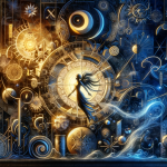 A symbolic representation of the name Cleide, reflecting its unique and enigmatic nature. The image captures an air of mystery and creativity, represe