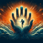Create an artistic image representing the meaning of the name Alex. The artwork should visually convey the themes of protection and defense, as the na