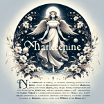 The image represents the meaning and origins of the name Marlene. It should convey a sense of enchanting elegance and softness, reflecting its origin