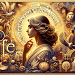 he image represents the meaning and history of the name Sofia, a classic and elegant name, originating from the Greek ‘Sophia’ meaning ‘wisdom’ or ‘t