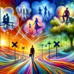 past through dreams can often bring a kaleidoscope of emotions to the surface. Imagine a scene that captures the essence of dreaming ab