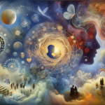 A dreamlike, romantic image that visualizes the concept of ‘The Dream Journey of Kissing Uncovering the Secrets of Romantic Dreams’. The scene is set